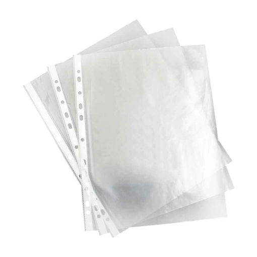 Picture of PUNCHED POCKETS A4 THICK 110 MICRONS